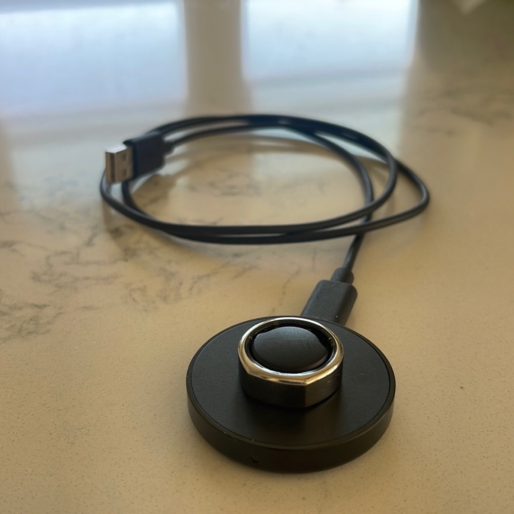 Oura ring gen 3 silver size 8